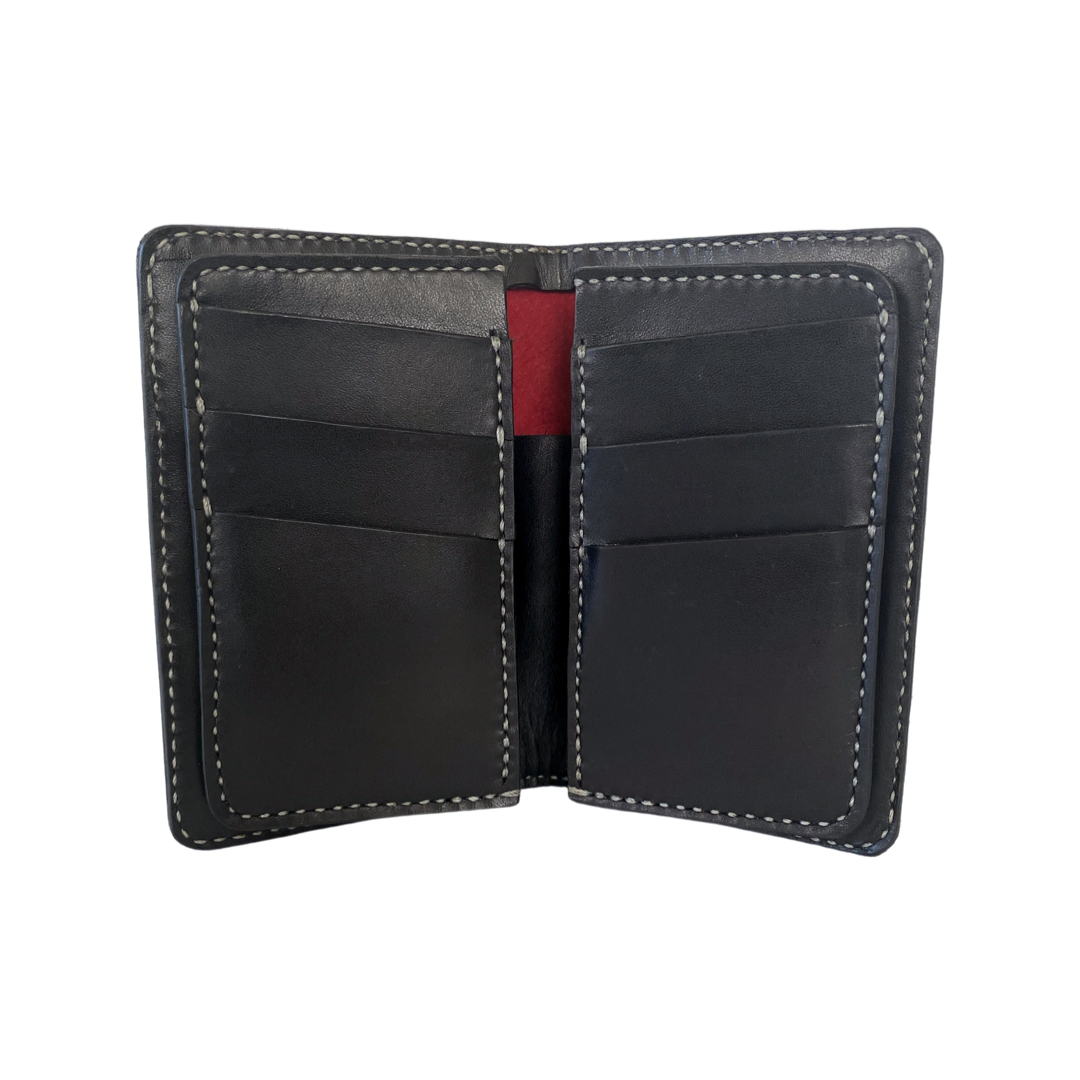 ブラック☆Middle Leather Wallet LEATHER WALLET - Black | ZARA Thailand
