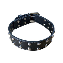 Load image into Gallery viewer, Leather Studded Collar
